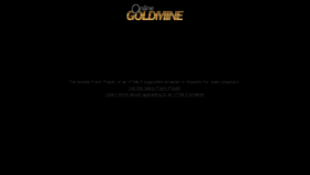 What Onlinegoldmine.com website looked like in 2014 (9 years ago)