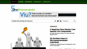 What Olharempreendedor.com.br website looked like in 2014 (9 years ago)