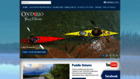 What Ontariooutdoor.com website looked like in 2014 (9 years ago)