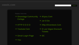 What Oassis.com website looked like in 2014 (9 years ago)