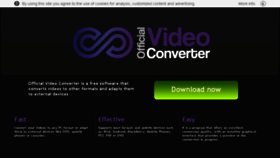 What Officialvideoconverter.com website looked like in 2014 (9 years ago)