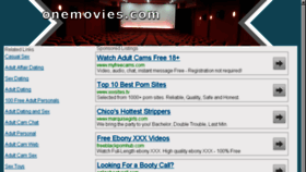 What Onemovies.com website looked like in 2014 (9 years ago)