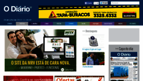What Odiariodebarretos.com.br website looked like in 2014 (9 years ago)