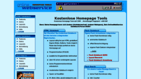 What Onlinewebservice3.de website looked like in 2014 (9 years ago)