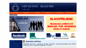 What Oa.chrudim.cz website looked like in 2014 (9 years ago)