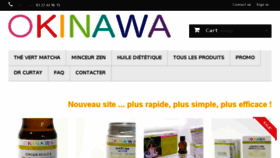 What Okinawashop.fr website looked like in 2014 (9 years ago)