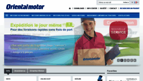 What Orientalmotor.fr website looked like in 2014 (9 years ago)