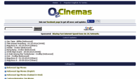 What O2cinemas.com website looked like in 2014 (9 years ago)
