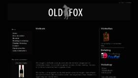 What Oldfox.nl website looked like in 2014 (9 years ago)