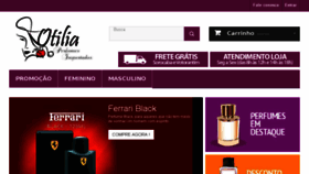 What Otiliaperfumes.com.br website looked like in 2014 (9 years ago)