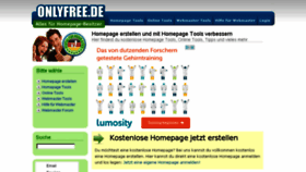 What Onlyfree.de website looked like in 2014 (10 years ago)