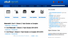 What Okulkaynak.com website looked like in 2014 (9 years ago)