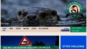 What Otterchallenge.nl website looked like in 2014 (9 years ago)
