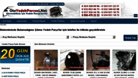 What Otoyedekparcaci.net website looked like in 2014 (9 years ago)