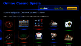 What Onlinekasinospiele.de website looked like in 2014 (10 years ago)