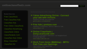What Onlineclassifiedz.com website looked like in 2014 (9 years ago)
