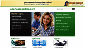 What Oportoproperties.com website looked like in 2015 (9 years ago)