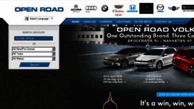 What Openroad.com website looked like in 2015 (9 years ago)
