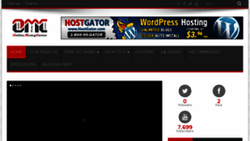 What Onlinemoneycareer.com website looked like in 2015 (9 years ago)