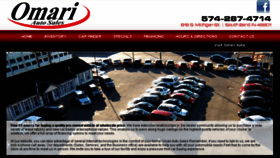 What Omariauto.net website looked like in 2015 (9 years ago)