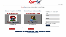 What Orderoye.com website looked like in 2015 (9 years ago)