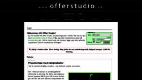 What Offerstudio.se website looked like in 2015 (9 years ago)