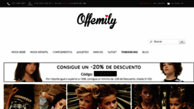 What Offemily.com website looked like in 2015 (9 years ago)