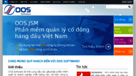 What Oos.com.vn website looked like in 2015 (9 years ago)