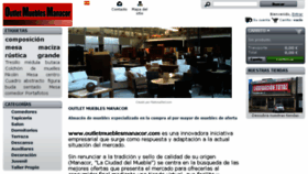 What Outletmueblesmanacor.com website looked like in 2015 (9 years ago)
