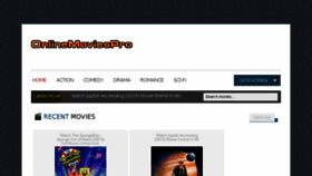 What Onlinemoviespro.me website looked like in 2015 (9 years ago)