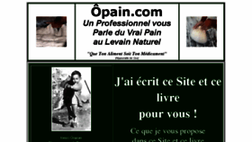 What Opain.com website looked like in 2015 (9 years ago)