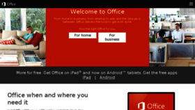 What Officelive.com website looked like in 2015 (9 years ago)