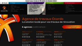 What Ocordo-travaux.fr website looked like in 2015 (9 years ago)