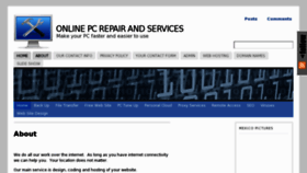 What Onlinepcrepairservices.com website looked like in 2011 (13 years ago)