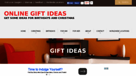 What Onlinegiftidea.co.uk website looked like in 2015 (9 years ago)