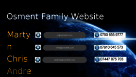What Osment.com website looked like in 2015 (9 years ago)