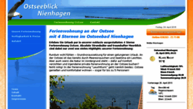 What Ostseeblick-nienhagen.de website looked like in 2015 (9 years ago)