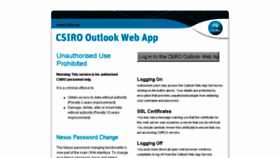 What Owa.csiro.au website looked like in 2015 (9 years ago)