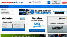 What Ouestfrance-auto.com website looked like in 2015 (8 years ago)