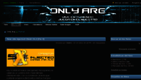 What Onlyarg.com website looked like in 2015 (9 years ago)