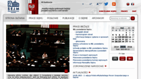 What Orka.sejm.gov.pl website looked like in 2015 (8 years ago)