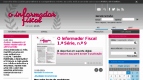 What O-informador-fiscal.pt website looked like in 2015 (8 years ago)
