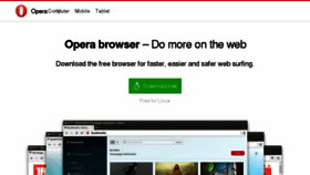 What Opera-mini.net website looked like in 2015 (8 years ago)