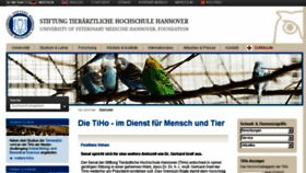 What Owa.tiho-hannover.de website looked like in 2015 (8 years ago)
