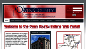 What Owencountyindiana.org website looked like in 2015 (8 years ago)