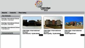 What Oakridgeinternational.com website looked like in 2015 (8 years ago)