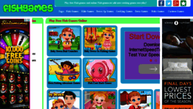 What Online-fish-games.com website looked like in 2015 (8 years ago)