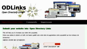 What Odlinks.com website looked like in 2015 (8 years ago)