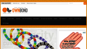 What Ownbond.com website looked like in 2015 (8 years ago)