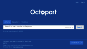 What Octopart.com website looked like in 2015 (8 years ago)